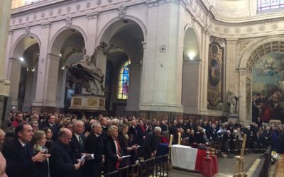 Obsèques de Roger Holeindre, Président d’honneur du Parti de la France