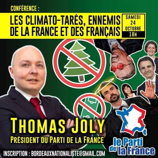 Samedi 24 octobre: Thomas Joly à Bordeaux.
