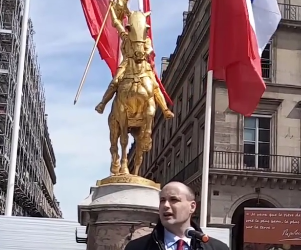 Hommage a Jeanne d’Arc (9/05/2021): texte de l’allocution de Bruno Hirout, SECRÉTAIRE général du PdF.