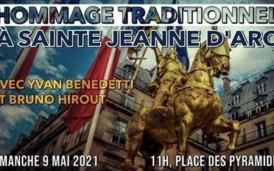 Dimanche 9 mai, hommage à Jeanne d’Arc