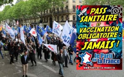 Passe sanitaire : un communiqué de Thomas Joly, Président du PdF.