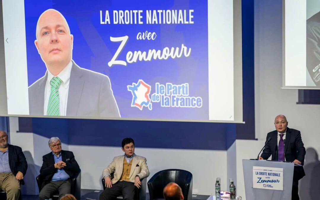 Vidéo du meeting « La droite nationale avec Zemmour » du 12/03/22
