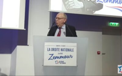 Meeting « La droite nationale avec Zemmour » – Eric Pinel (12/03/2022)