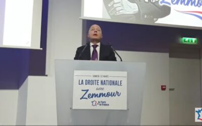 « Éric Zemmour, le candidat naturel de la droite nationale » – Thomas Joly – 12 mars 2022