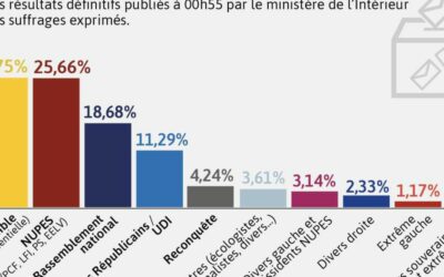 La réaction du Parti de la France aux résultats du 1er tour des élections législatives
