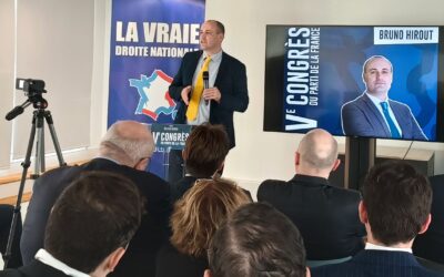 Intervention de Bruno Hirout au Ve Congrès du Parti de la France (25/03/23)