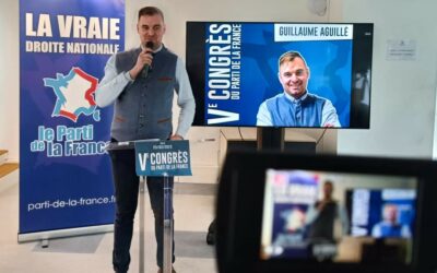 Intervention de Guillaume Aguillé au Ve Congrès du Parti de la France (25/03/23) : l’importance de fonder une famille et de faire des enfants