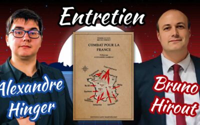 Alexandre Hinger reçoit Bruno Hirout pour la sortie de son livre « Combat pour la France »