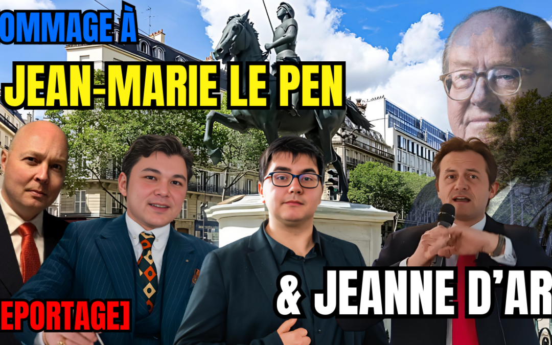 Le reportage de l’hommage du PdF à Sainte Jeanne d’Arc et à Jean-Marie Le Pen le 1er mai 2025