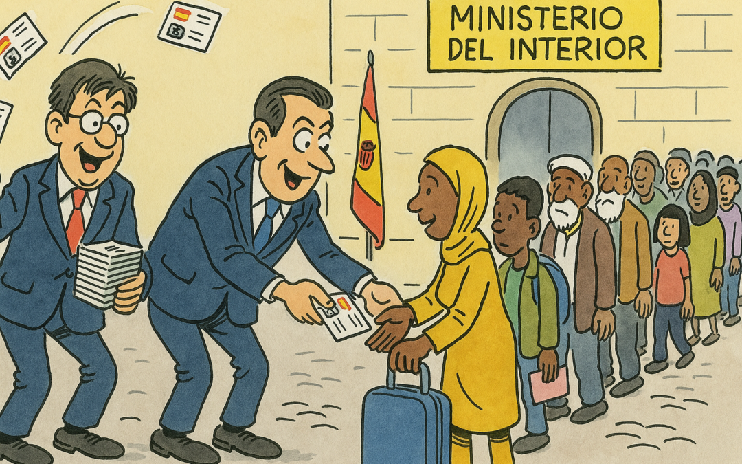 Espagne : le gouvernement offre les papiers, les peuples européens paient la facture
