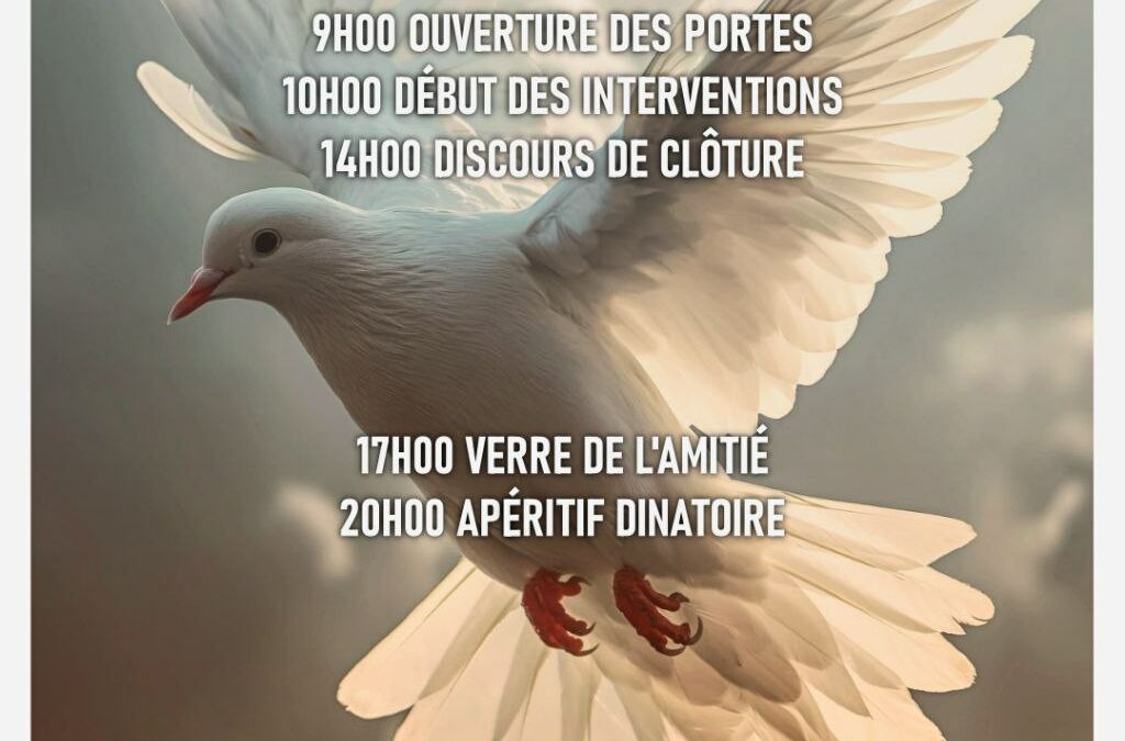 Alexandre Simonnot au Forum pour la Paix le 10 mai