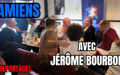Le Parti de la France à Amiens avec Jérôme Bourbon !