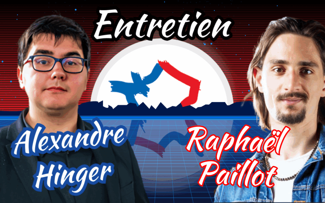 Alexandre Hinger reçoit Raphaël Paillot de la chaîne « Panache »