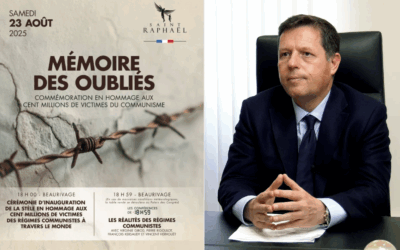 Honneur au maire de Saint-Raphaël qui érige une stèle en hommage aux victimes du communisme