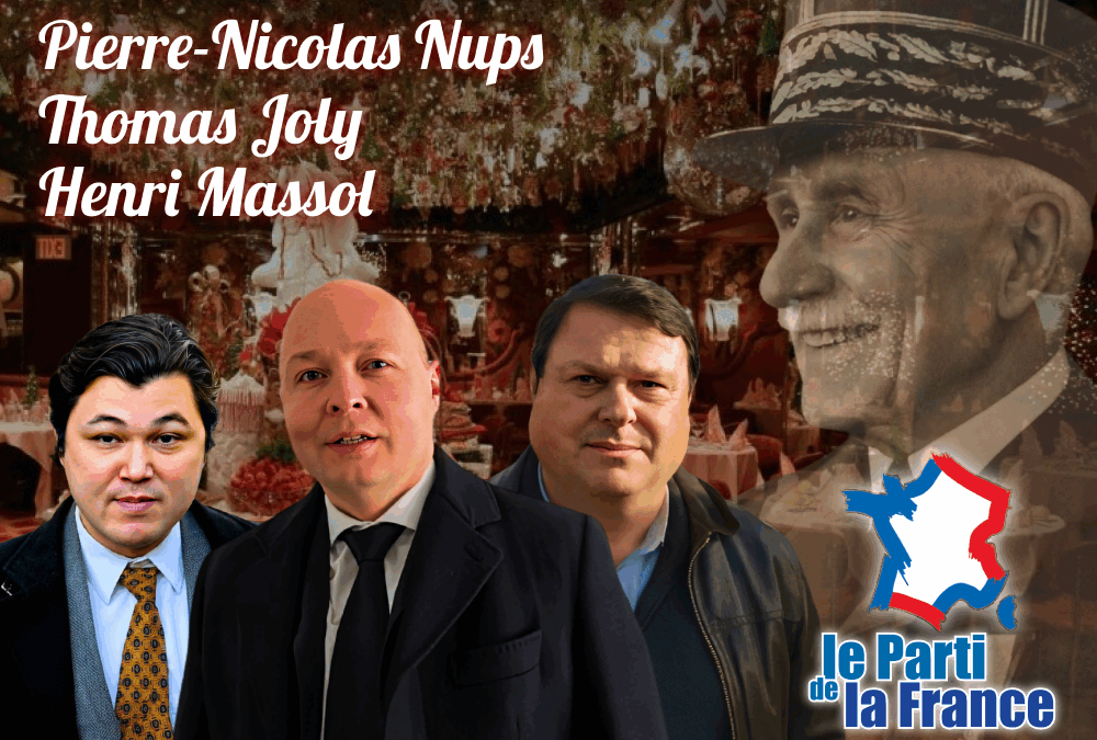 Repas de Noël du Parti de la France à Verdun samedi 13 décembre !