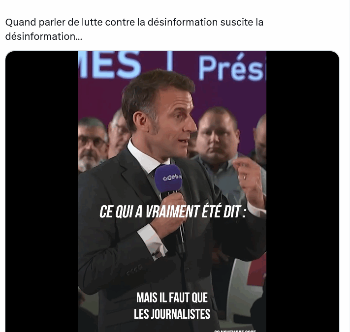 Quand l’Élysée perd son sang-froid