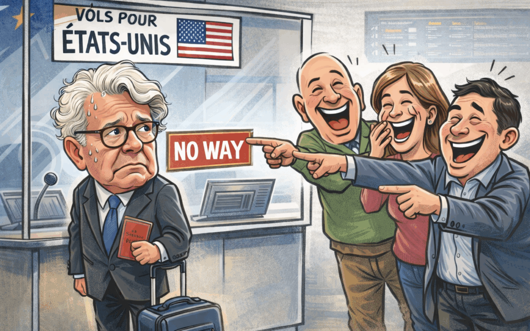 L’Amérique ferme la porte au censeur euro-mondialiste Thierry Breton