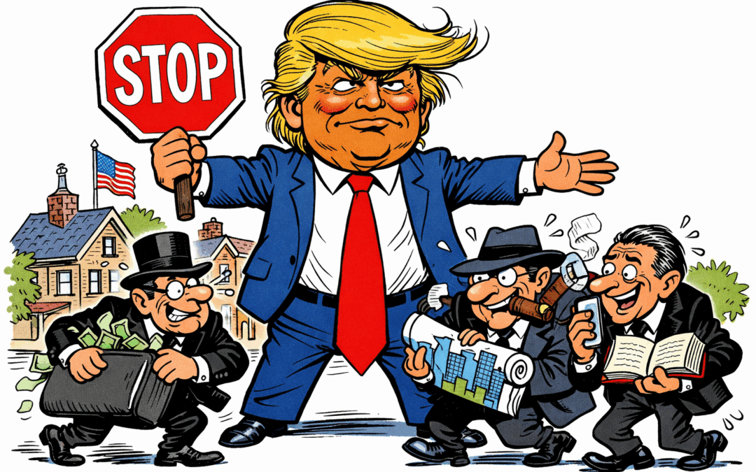 États-Unis : Donald Trump stoppe la mainmise de la finance sur le logement