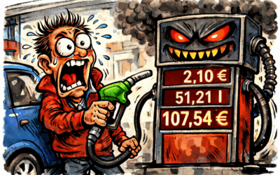 Hausse immédiate à la pompe : le racket des spéculateurs, des distributeurs et de l’État !
