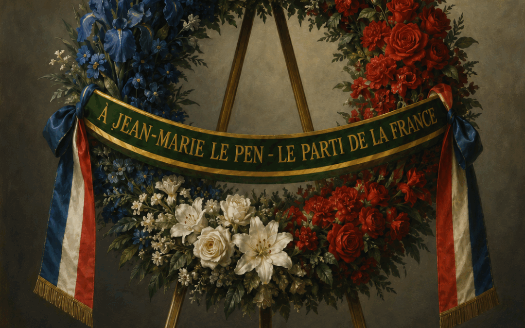 Participez à la gerbe en hommage à Jean-Marie Le Pen