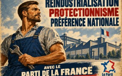 Avec le Parti de la France : réindustrialisation, protectionnisme, préférence nationale