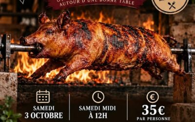 Cochon grillé du Parti de la France samedi 3 octobre dans le Morbihan !