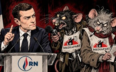 Les rats de Mediapart font un procès en antisémitisme à Jordan Bardella