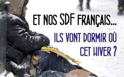 Et quoi pour les SDF Français ?