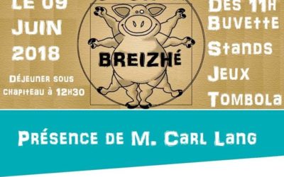 Fête champêtre du PdF Bretagne le samedi 9 juin 23 Mai 2018