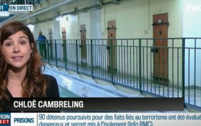 France: Sur 180 détenus incarcérés pour terrorisme, 90 ont été jugés dangereux. 57 seront libérables dès 2020.