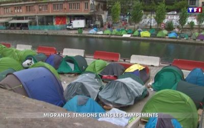 Gérard Collomb annonce l’évacuation de plus de 2300 migrants à Paris …. pour les loger où ?,