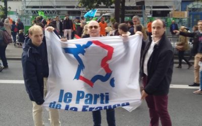 Le Parti de la France est présent à la grande manifestation contre la PMA sans père