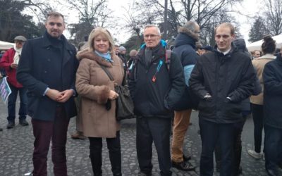 Le Parti de la France était présent à la Marche pour la Vie 2019