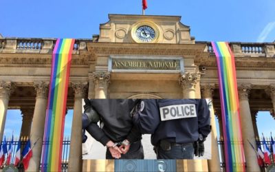 Un militant nationaliste anti-LGBT interpellé pour avoir déchiré l’infâme drapeau arc-en-ciel qui décorait l’Assemblée nationale