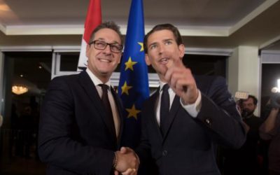 Autriche : l’extrême droite obtient les ministères de l’Intérieur, des Affaires étrangères, de la Défense et de la Fonction publique