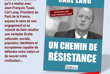 CARL LANG UN CHEMIN DE RÉSISTANCE