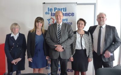Carl Lang a présenté les candidats du Parti de la France dans l’Oise et la Somme 22 Mai 2017