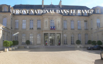 Front National : dans le rang ou à l’Élysée par la porte arrière ?