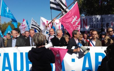 Le Parti de la France à la Manif pour Tous