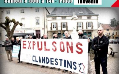 Le préfet autorise le rassemblement anti-migrants du Parti de la France à Chalon-sur-Saône place Thévenin