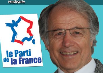 Louis Noguès, candidat du Parti de la France dans la Sarthe