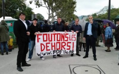 Manifestation anti-immigration à Paris, le Parti de la France y était !