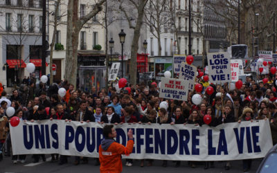 Marche pour la Vie de dimanche 25 janvier, modification du lieu de Rendez-vous