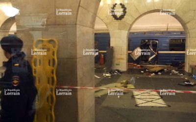 Saint-Pétersbourg frappée par le terrorisme