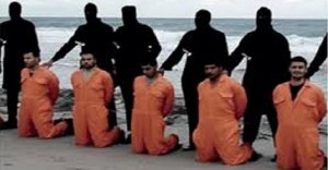Hollande « oublie » de préciser que les 21 égyptiens ont été égorgés parce qu’ils étaient chrétiens !