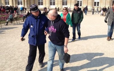 La police verbalise…pour port de sweat shirt !