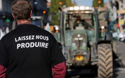 Les agriculteurs déversent leur colère