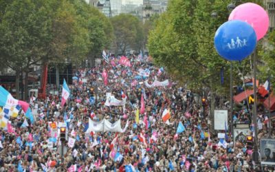 Manif pour Tous du 5 octobre : les photos à Paris